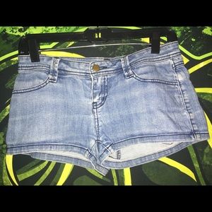 Denim Short Shorts